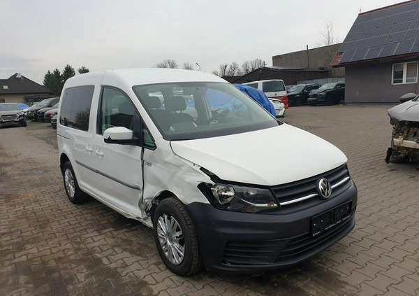 Volkswagen Caddy cena 28900 przebieg: 82400, rok produkcji 2017 z Małomice małe 79